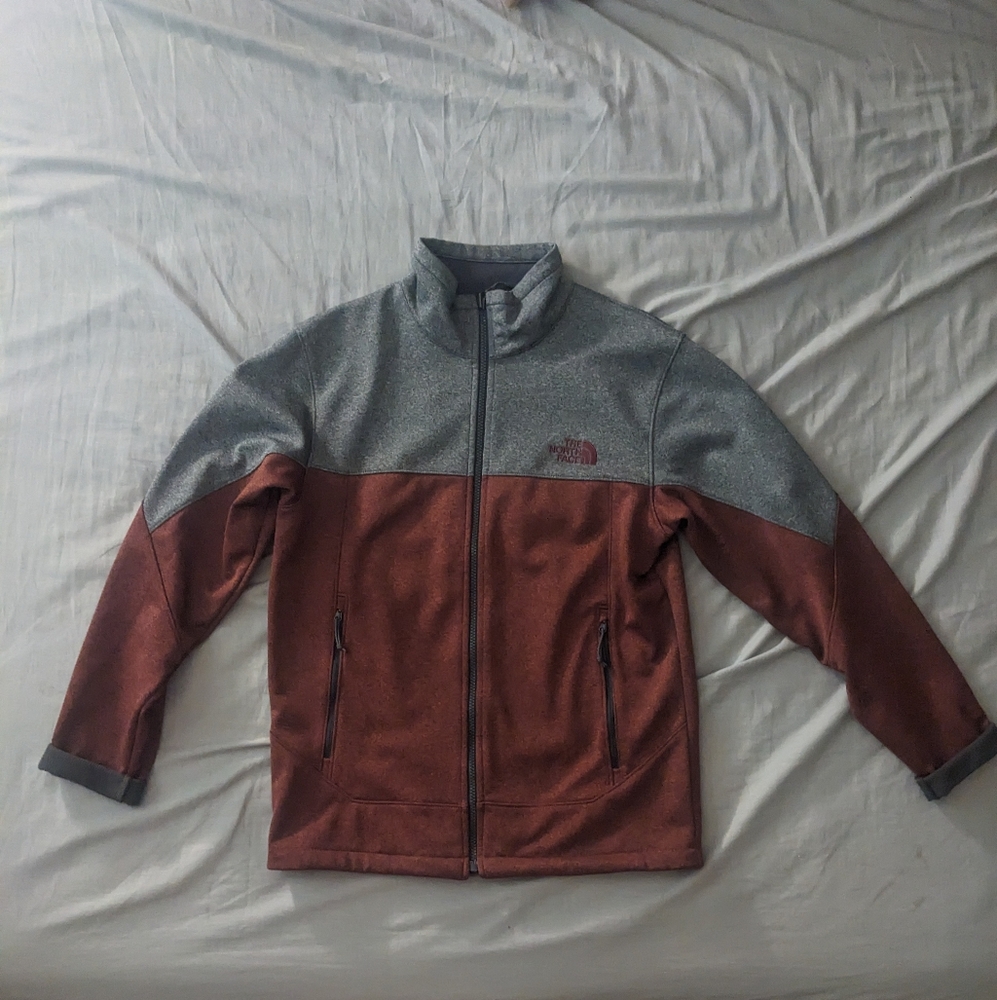 The North Face Red And Grey Jacket 2015
